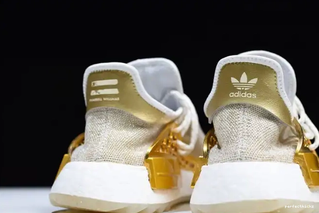 NMD F99762 HAPPY Hu Pharrell Gold adidas China 0522